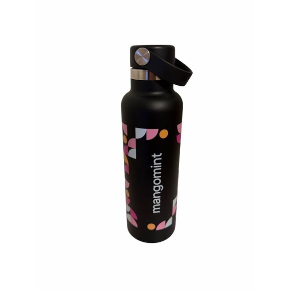 Hydro Flask Black Multicolor Geometric Print 21 oz Stainless Steel Water Bottle - Picture 3 of 5